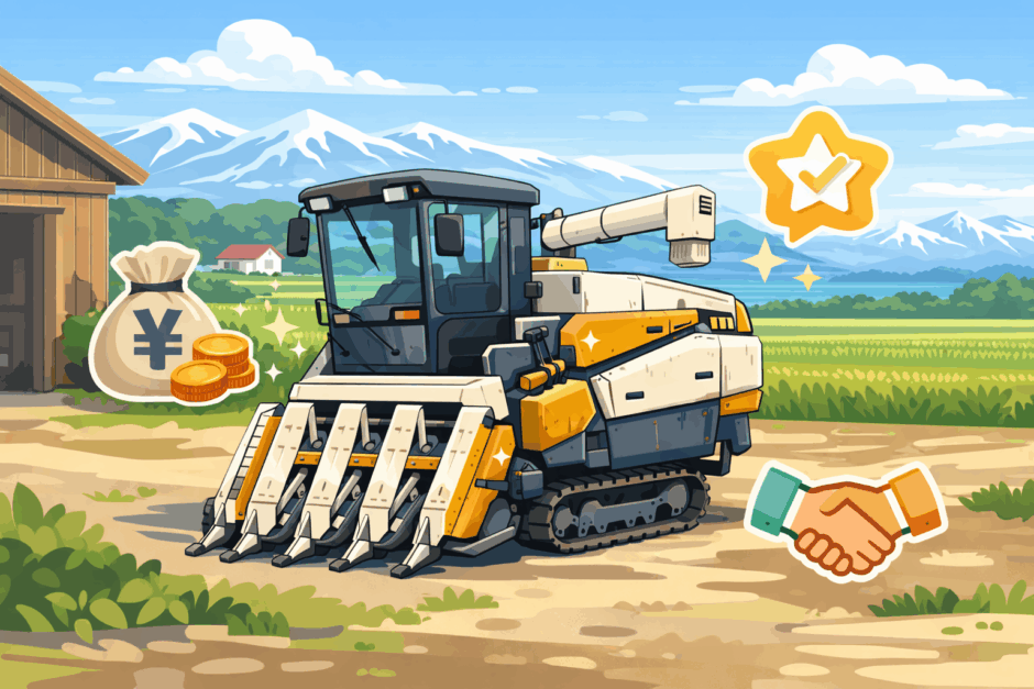 美唄市で農機具を売るなら？JAより高額？おすすめ買取店6選