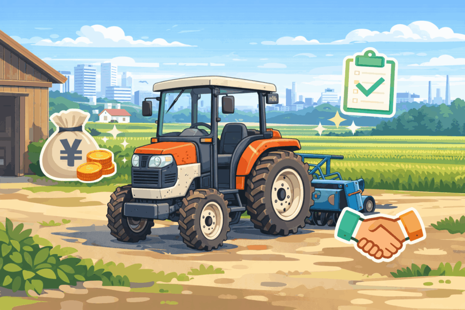 江別市の農機具買取おすすめ7選！動かないトラクターも出張処分で現金に