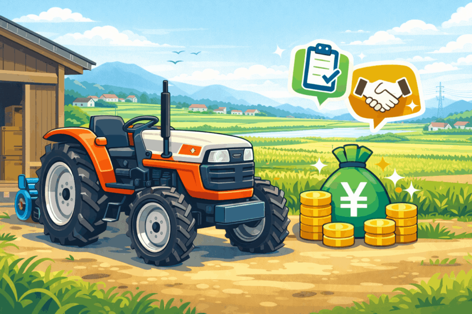 【筑西市】農機具買取おすすめ業者5選｜梨・すいか農家の機械も高価買取