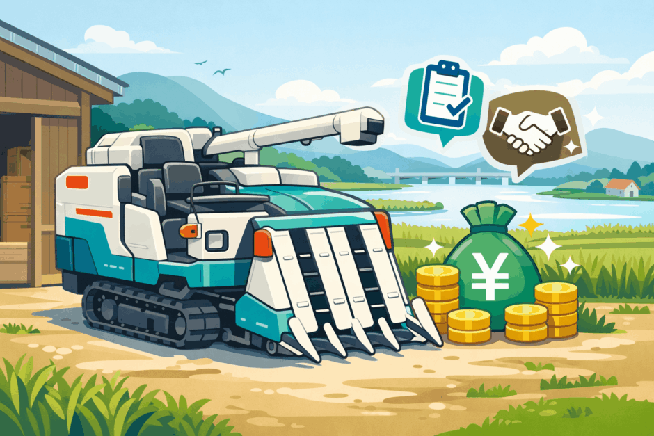 【潮来市】農機具買取おすすめ業者5選｜古いトラクターも処分より現金化