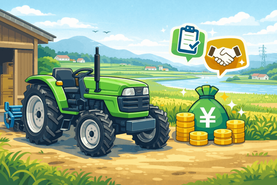 【那珂市】農機具買取おすすめ業者6選｜古いトラクターも処分より現金化