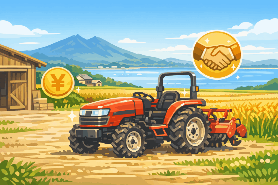 土浦市の農機具買取はどこがいい？実家のトラクターを高く売るならこの6社