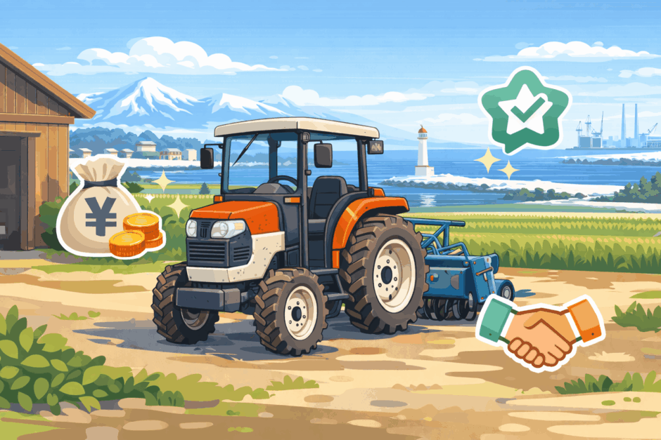 紋別市の農機具買取は出張査定が正解！おすすめ業者7選と高く売るコツ