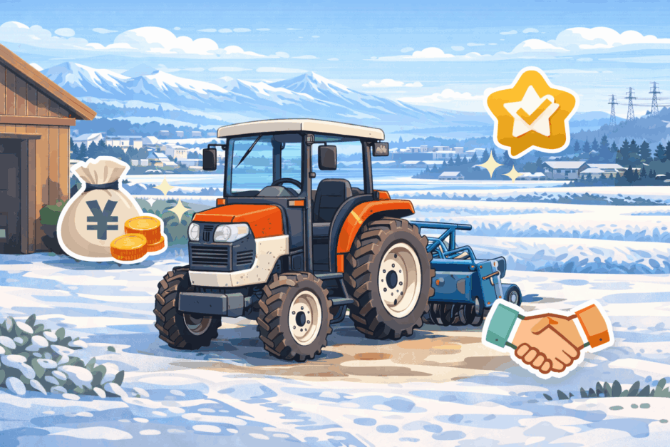 名寄市で農機具を高く売る！買取おすすめ業者7選とサビ・不動車の処分術
