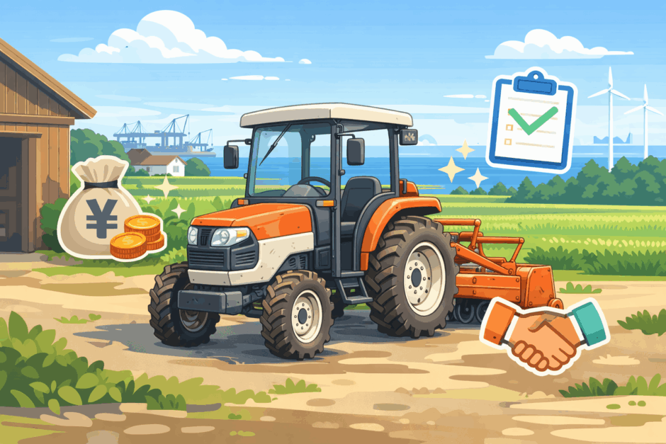 苫小牧市の農機具買取相場とおすすめ5社！港湾エリアは古い機械が高く売れる